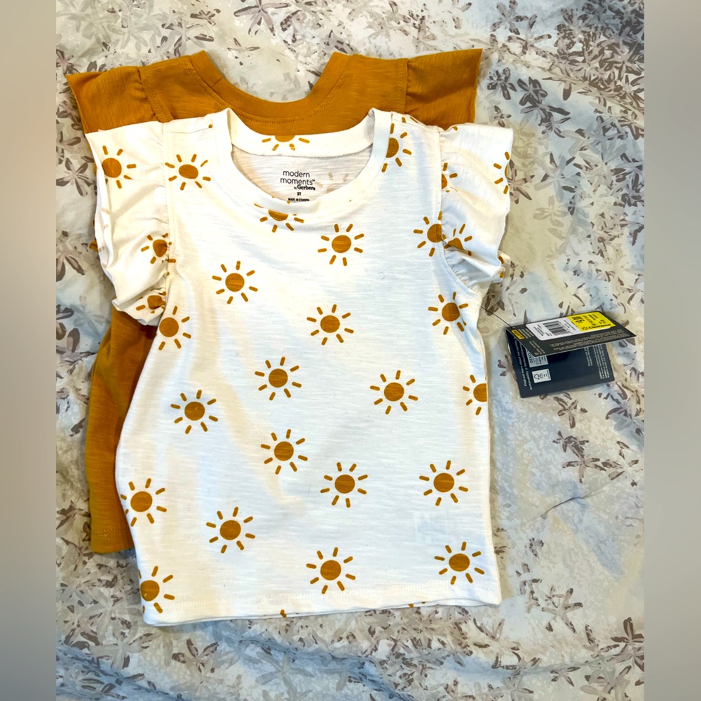 NWT Modern Moments Toddler T-Shirt 2 Pack
